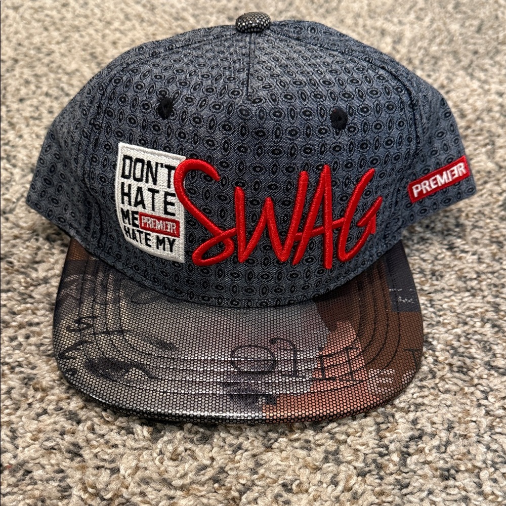 Don’t hate my swag SnapBack premier NWT